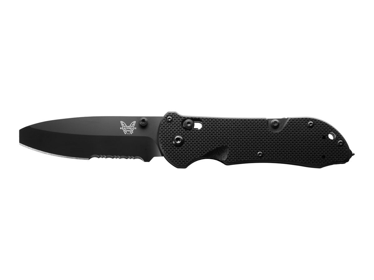 Benchmade Triage 916SBK Black Combo Nóż składany 21 cm