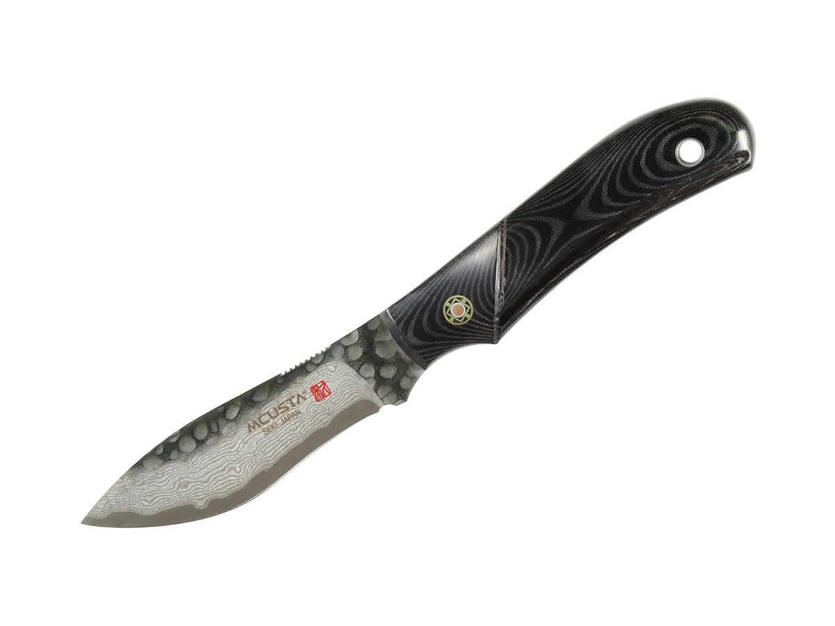 Mcusta Sport 300 Black Micarta Damascus MC-233DB Nóż stały 16,5 cm
