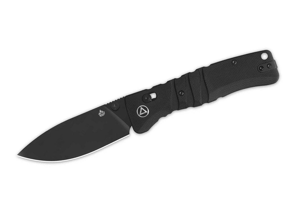 QSP Ripley G-10 Black QS160-A2 Black Nóż składany 20,3 cm QSP KNIFE