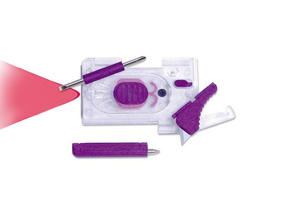 Tool Logic Ice Ultralite Purple KR1P Mini latarka