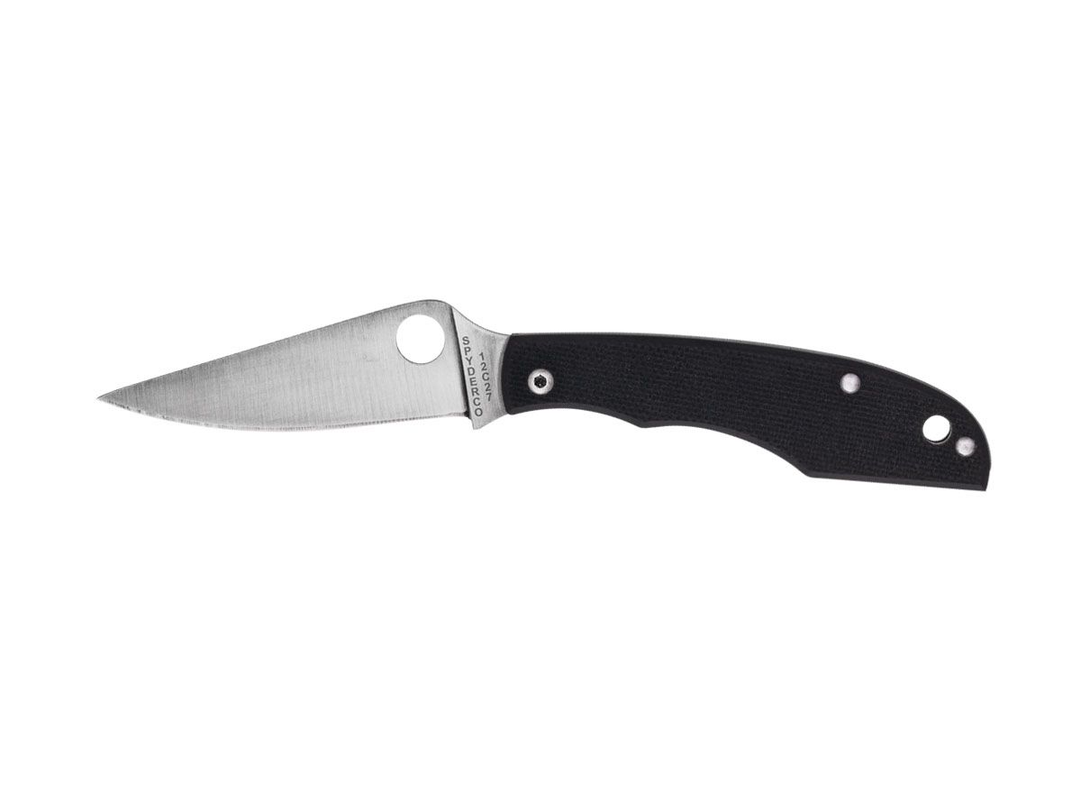 Spyderco Grasshopper Black G10 Slipit C138GBKP Nóż składany stal 12C27
