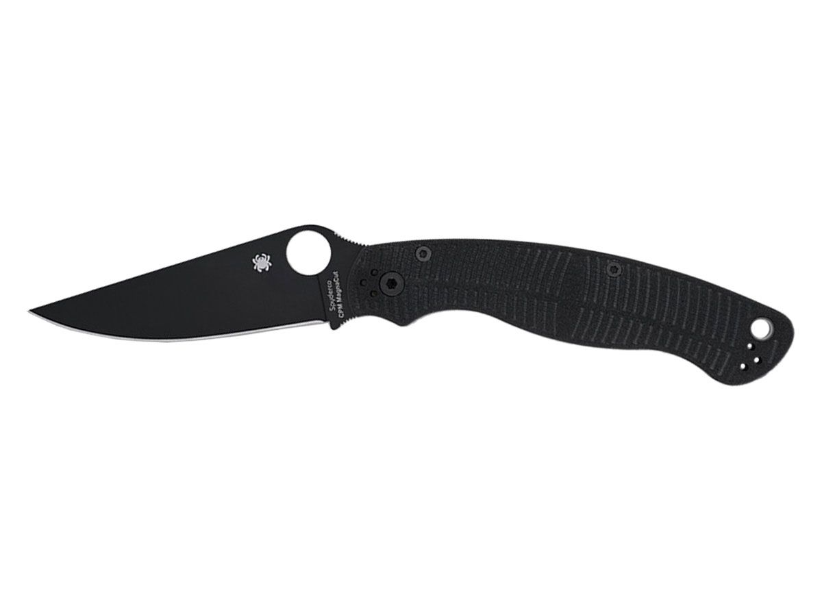 Spyderco Military 2 Salt G-10 Black Magnacut Plain C36GMCBKP2 Nóż taktyczny