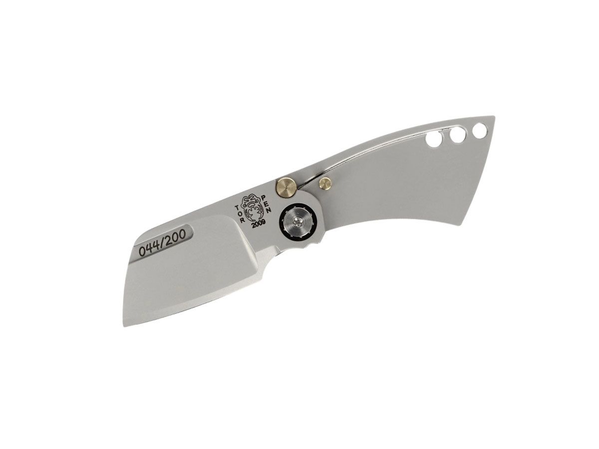 Max Knives Torpen Msepia Silver MKH01S Limited Edition Nóż składany 10 cm