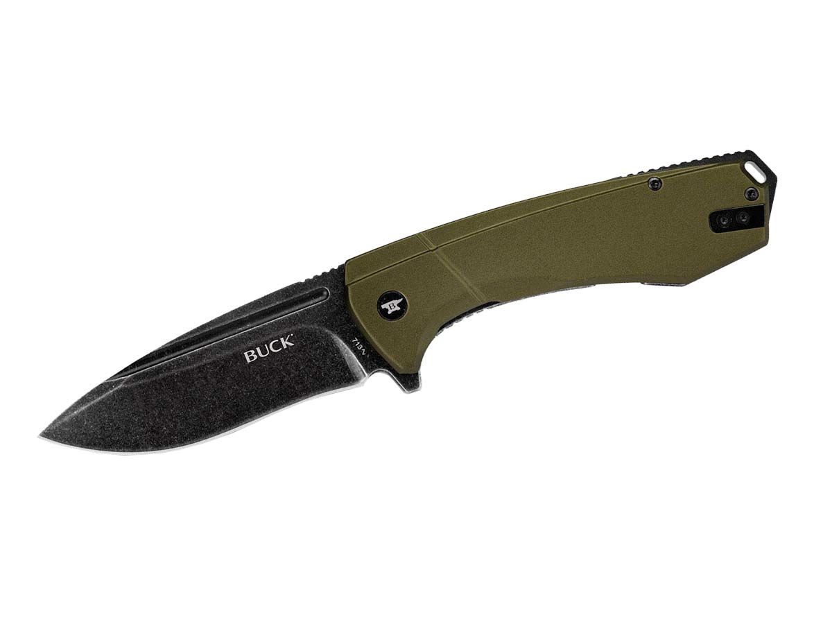 Buck Ruckus Green/Black 713GRS Nóż składany 21,08 cm