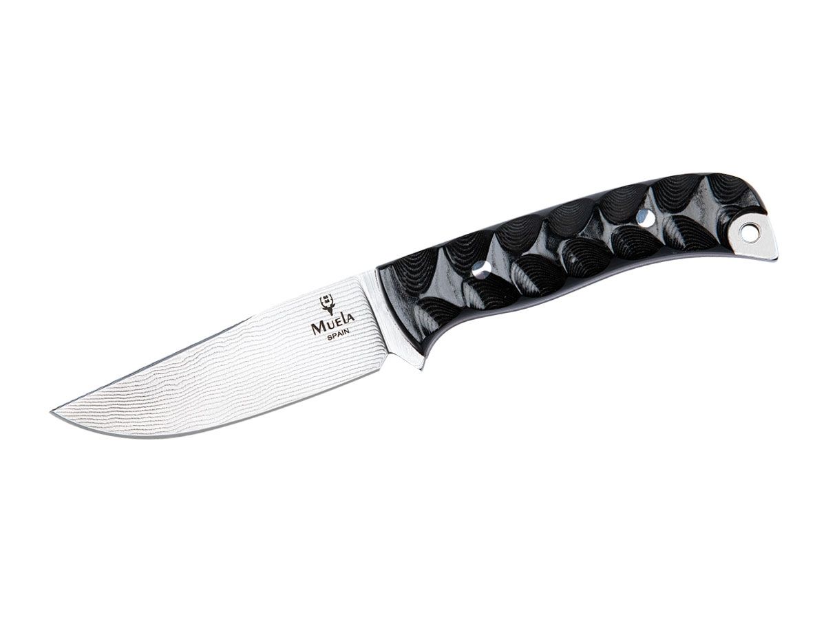 Nóż stały Muela HUSKY, Micarta stal damasceńska Limited Edition, dł. ostrza 11 cm