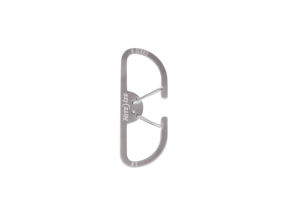 Nite Ize B-SERIES Dual Carabiner #3 SS Stainless BS3-11-R3 Karabińczyk
