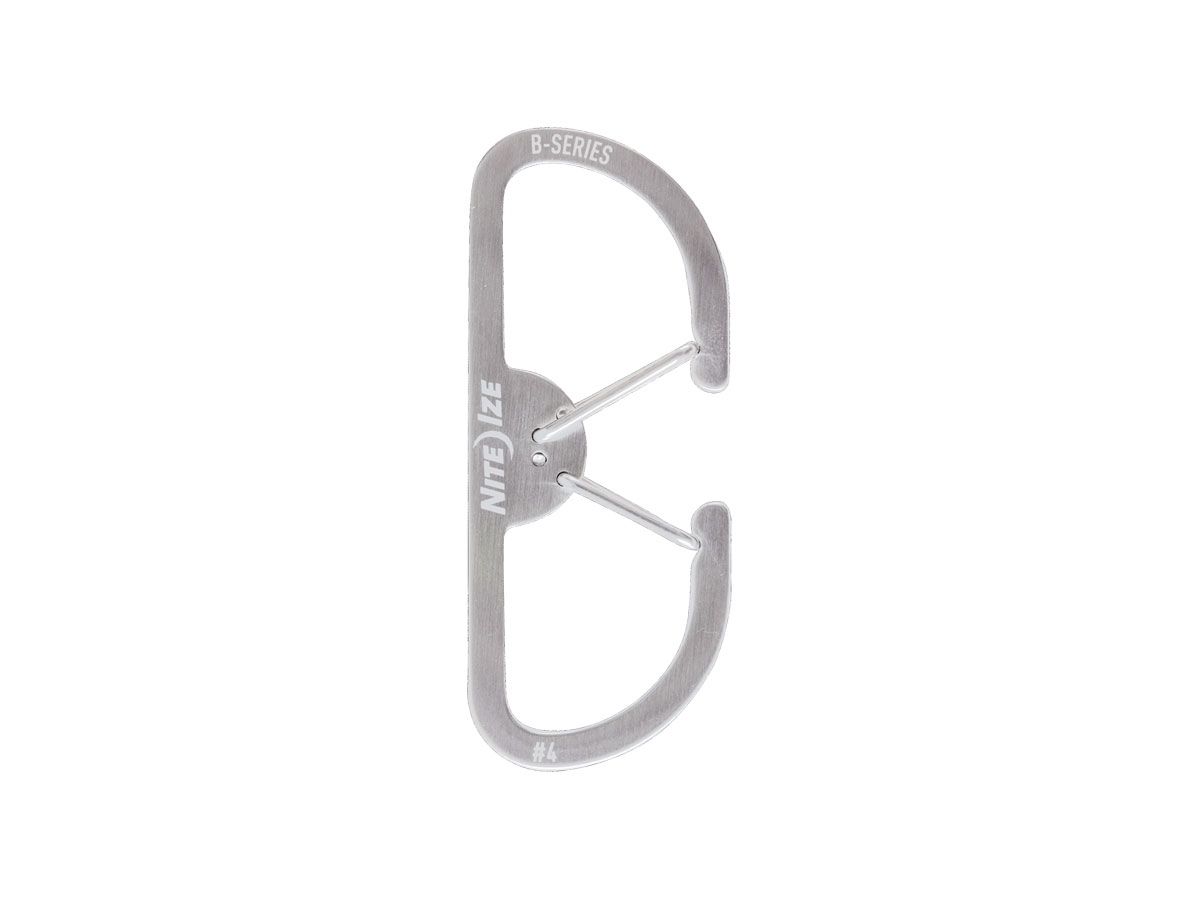 Nite Ize B-SERIES Dual Carabiner #4 SS Stainless BS4-11-R3 Karabińczyk