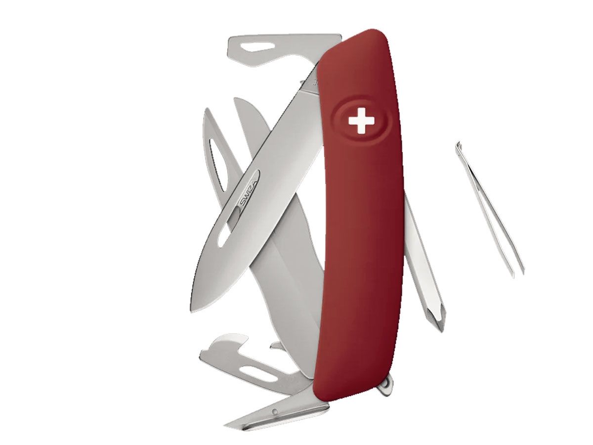 Swiza D08R AM SCISSORS Red (KNR.0126.1900)