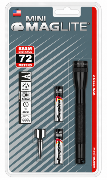 Latarka Maglite Mini AAA Czarna M3A016