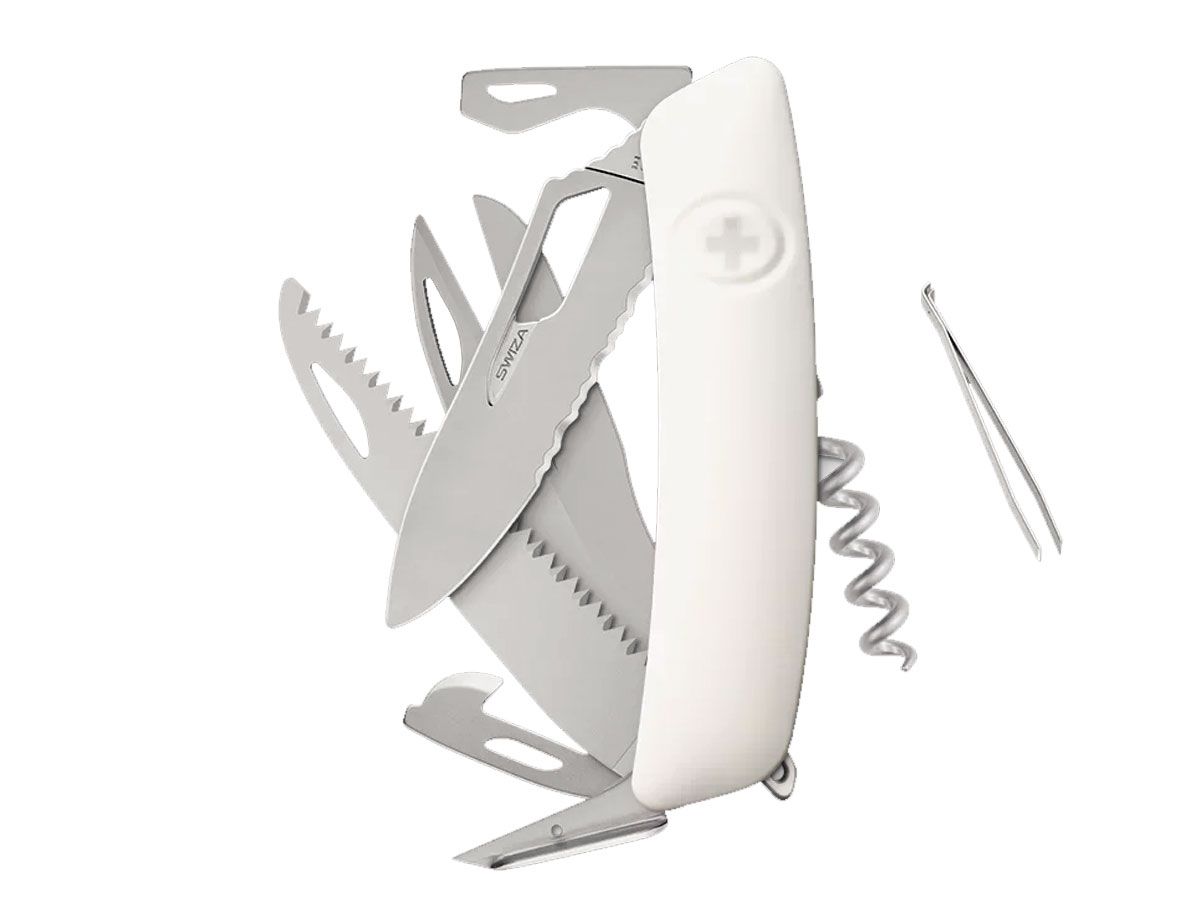 Swiza SH09TR AM SAW & SCISSORS WAVY EDGE White (KST.0136.1020)