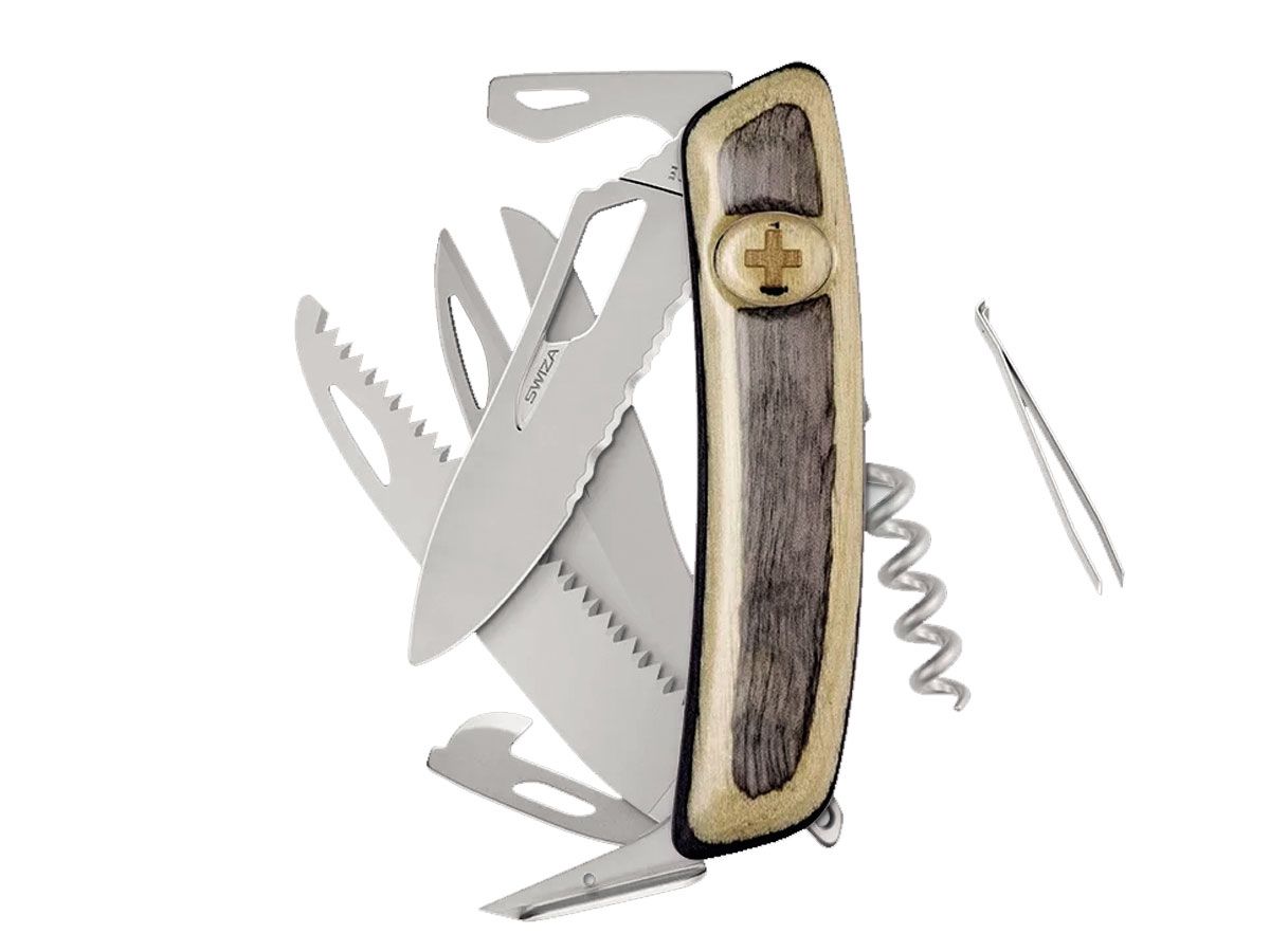 Swiza SH09TR AM SAW & SCISSORS WAVY EDGE Laminate White (KST.0136.6520)