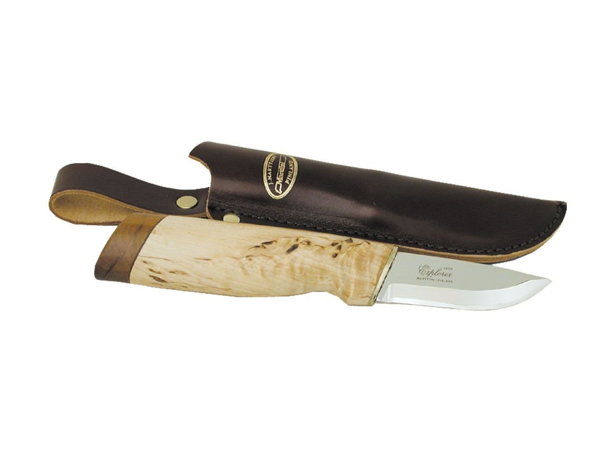 Marttiini Explorer Curly Birch SM.542012 Nóż składany