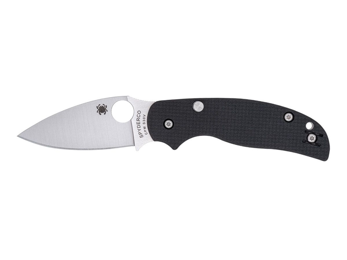 Spyderco Sage 6 BUTTON-RELEASE Compression Lock C123CFBCLP Nóż składany
