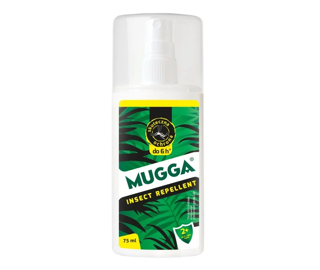 Odstraszacz na komary i kleszcze Mugga spray 75ml DEET 9,5 %