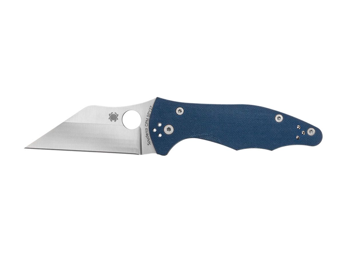 Spyderco Yojimbo 2 Cobalt Blue G-10 SPY27 Plain C85GPCBL2 Nóż składany