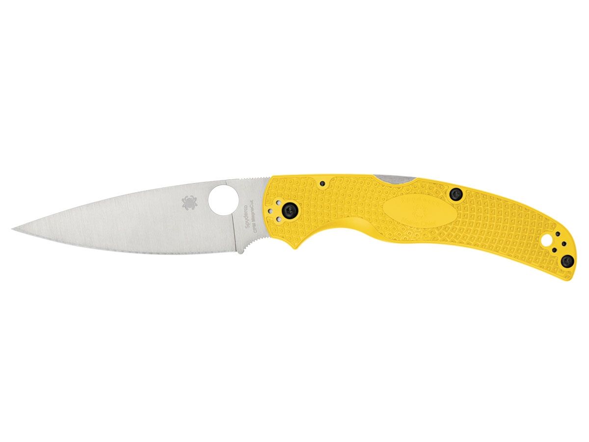 Spyderco Native Chief Salt Yellow Plain Magnacut C244PYL Nóż składany 23 cm