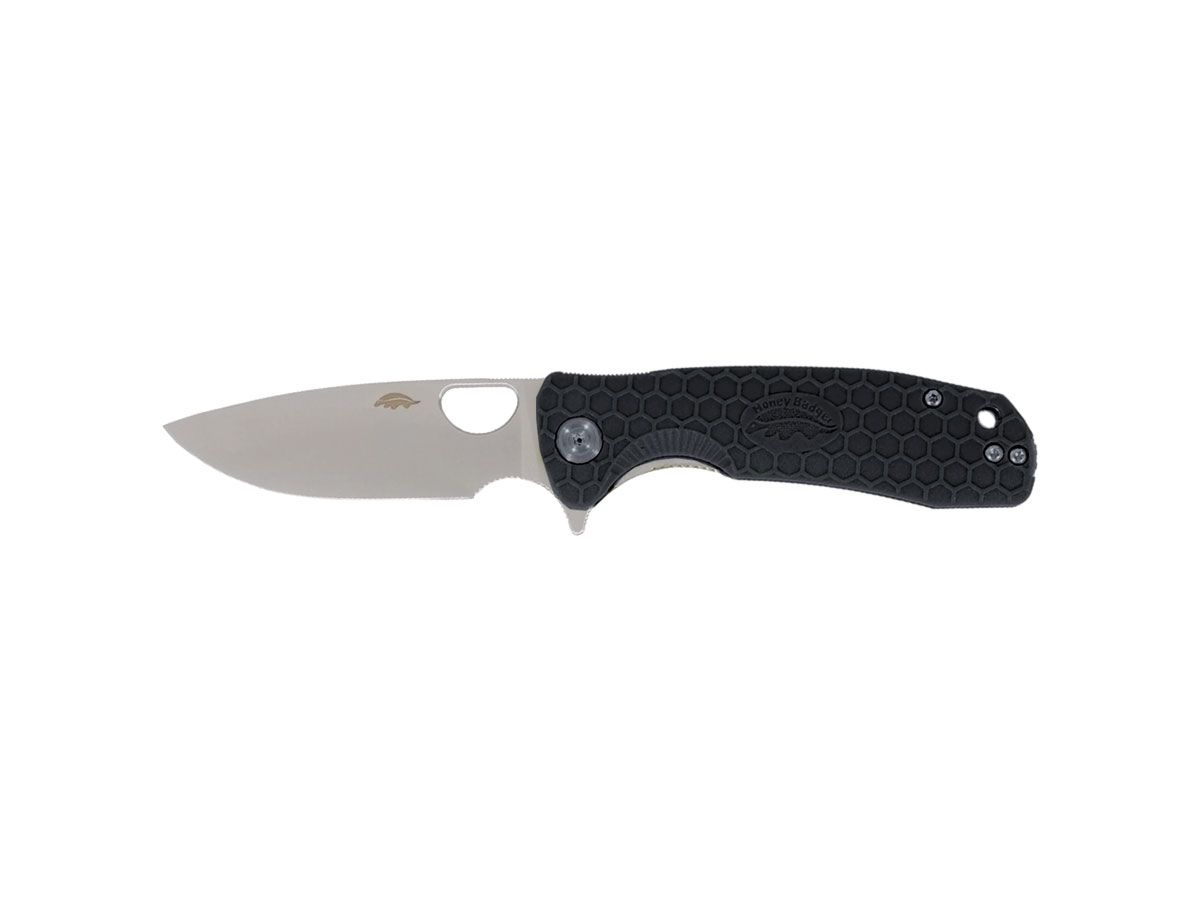 Honey Badger HB1021 Flipper Drop Point Small Black Nóż składany 16,6 cm