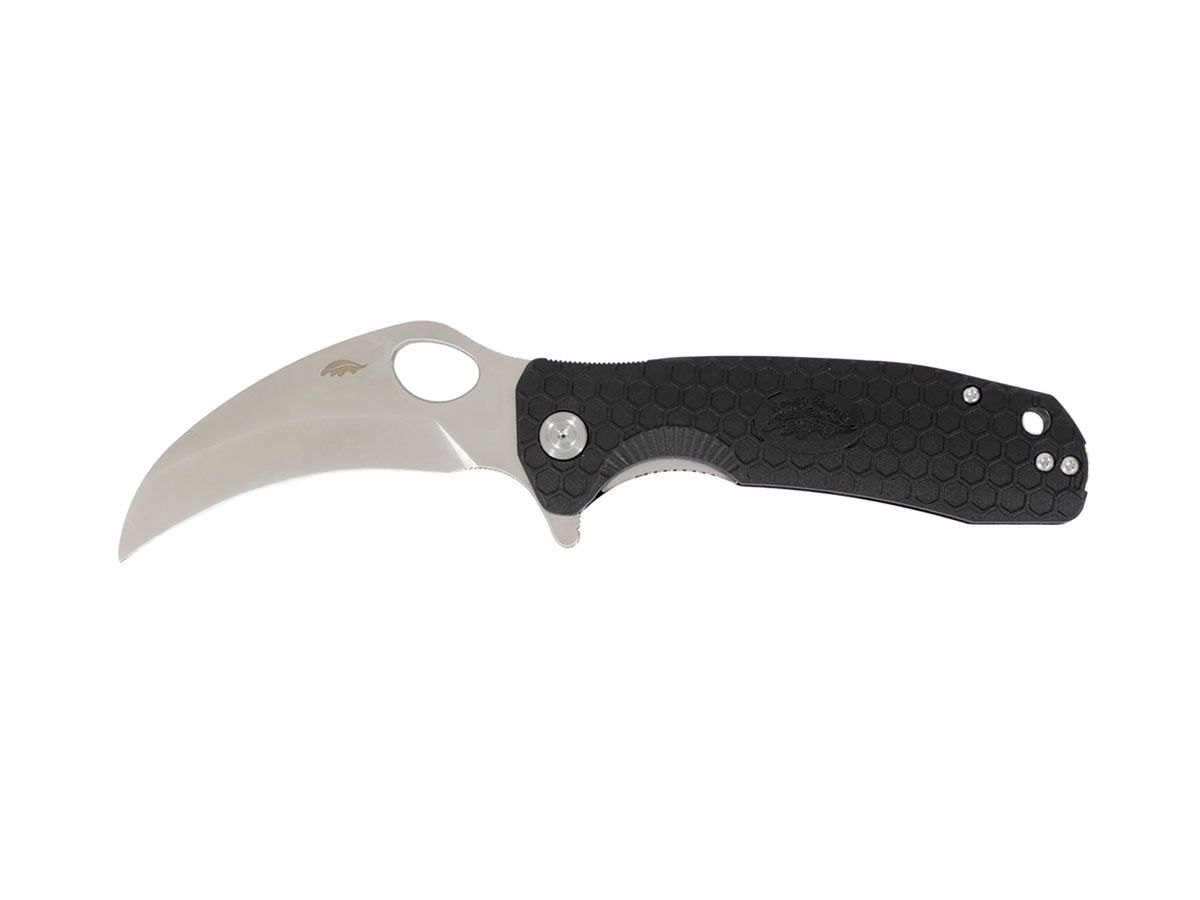 Honey Badger HB1121 Claw Medium Plain Black Karambit 17,8 cm