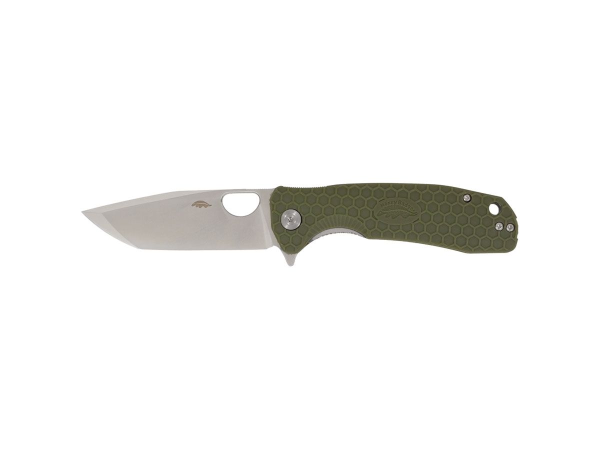 Honey Badger HB1343 Tanto Small Green Nóż składany stal 8Cr13MoV 16,6 cm