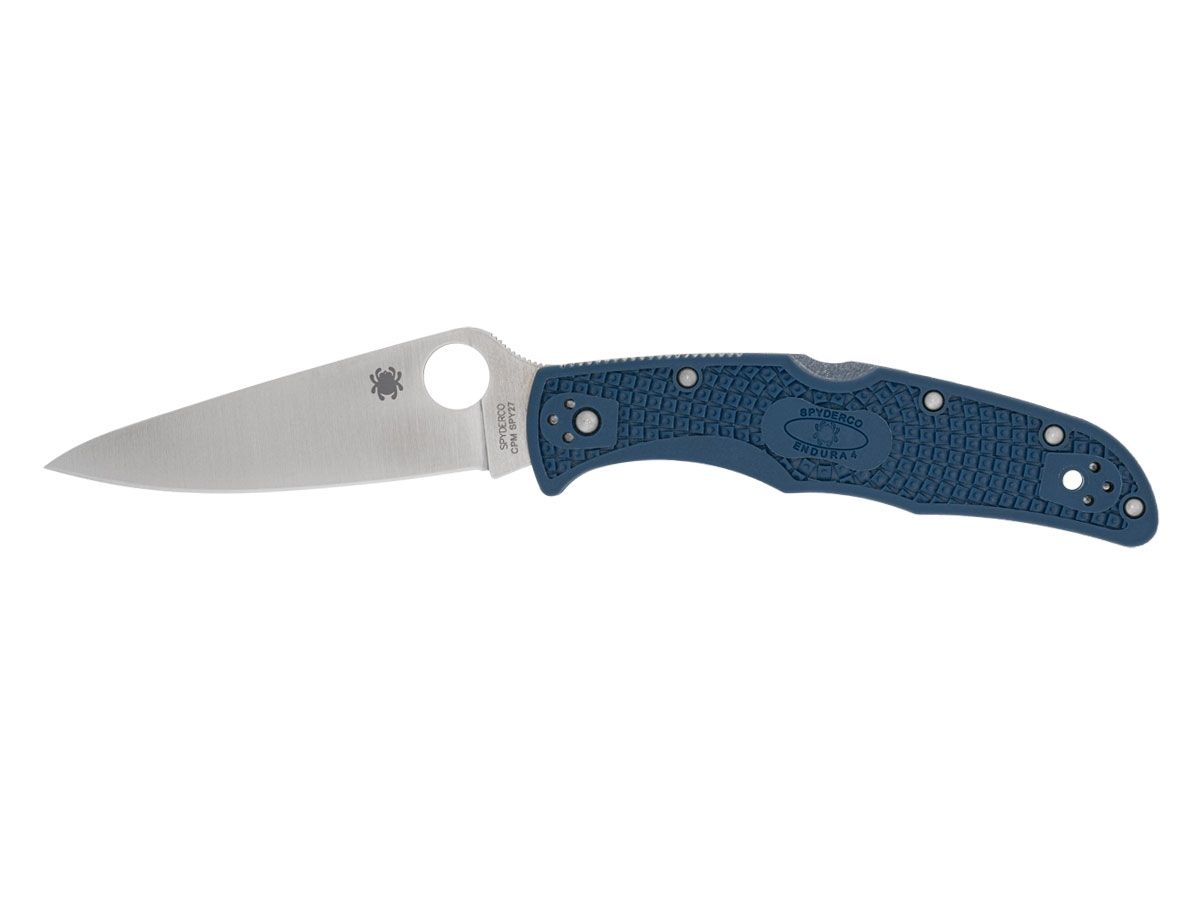 Spyderco Endura 4 FRN Cobalt Blue SPY27 Plain C10PCBL Nóż składany 22,1 cm