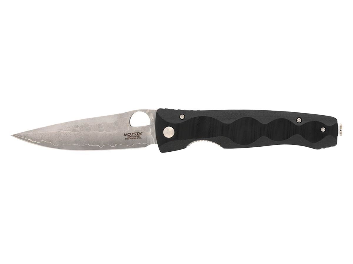 Mcusta Tactility Elite Black Micarta SPG2 San Mai MC-121G Nóż składany