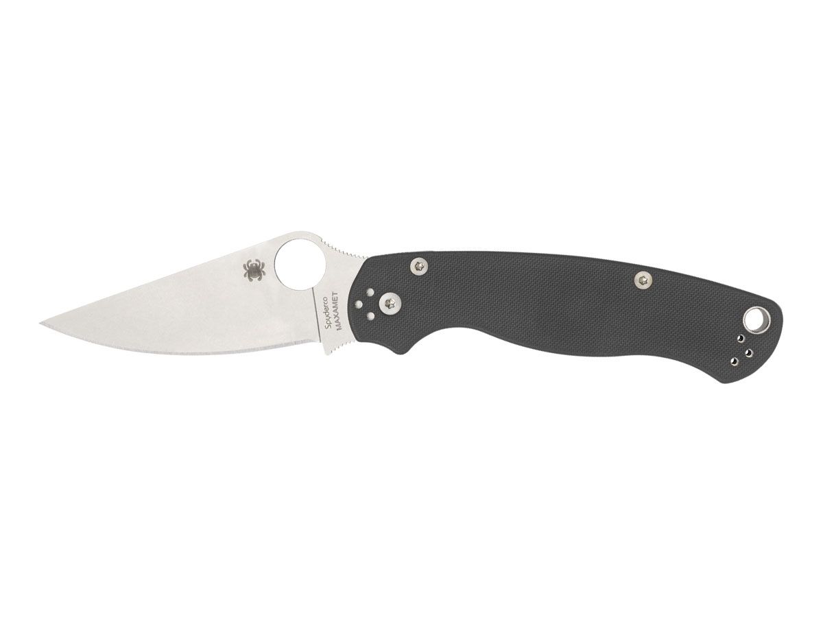 Spyderco Para Military 2 Maxamet G-10 Dark Gray Plain C81GPDGY2 Nóż