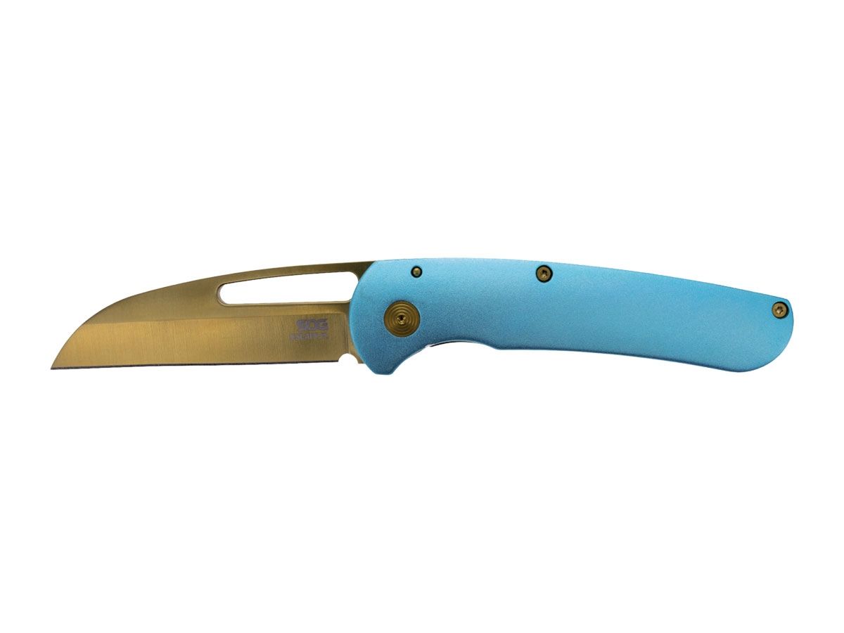SOG Escape FL 2.0 Blue + Gold 14-52-02-57 Nóż składany 18,4 cm