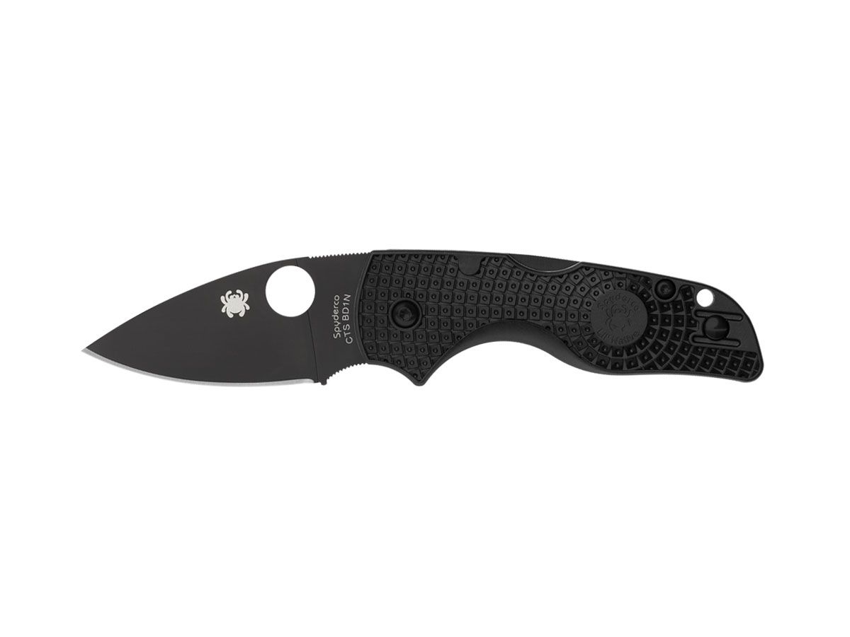 Spyderco LIL' Native FRN Black Blade Plain C230PBBK Nóż składany 15 cm