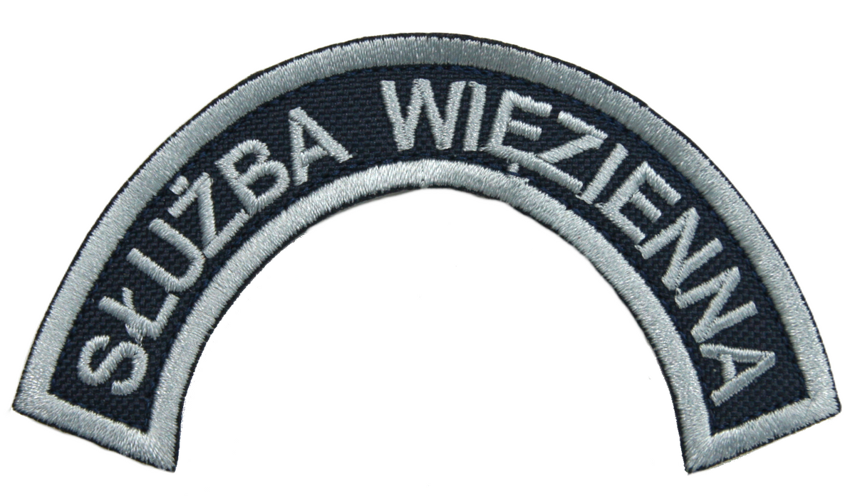 Emblemat naramienny Służby Więziennej - łuczek SORTMUND