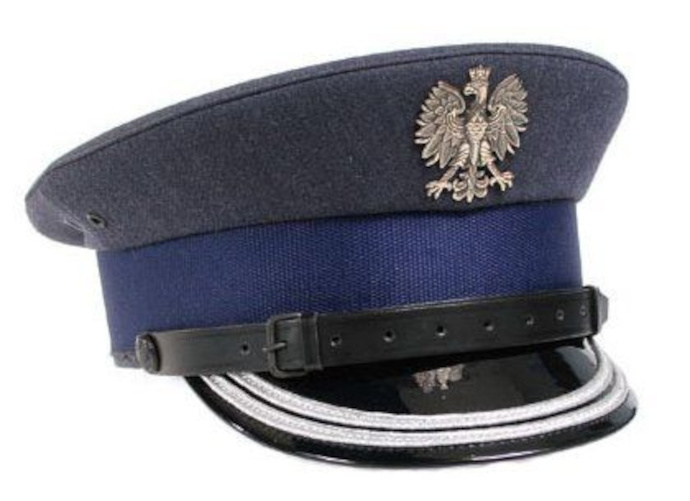 Czapka garnizonowa Służby Więziennej, służbowa - oficer starszy SORTMUND