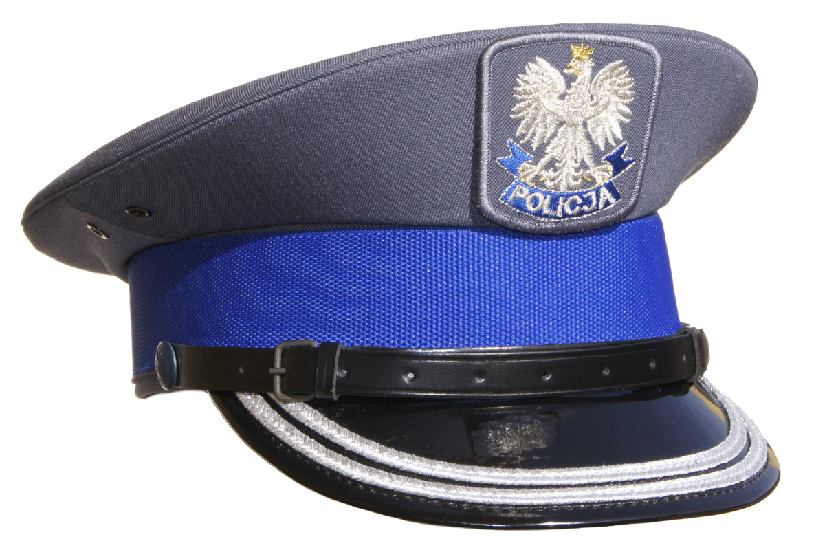 Czapka garnizonowa Policji - oficer starszy SORTMUND