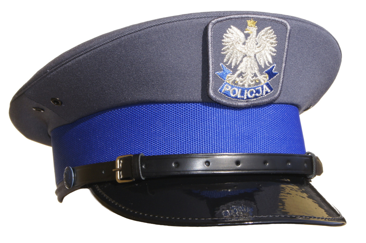 Czapka garnizonowa Policji - podoficer, aspirant SORTMUND