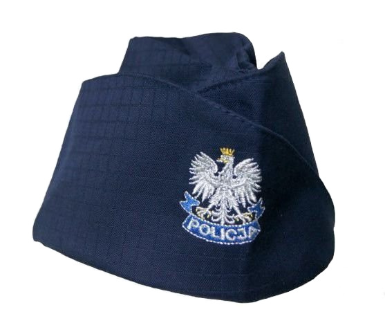 Furażerka Policji do munduru ćwiczebnego SORTMUND