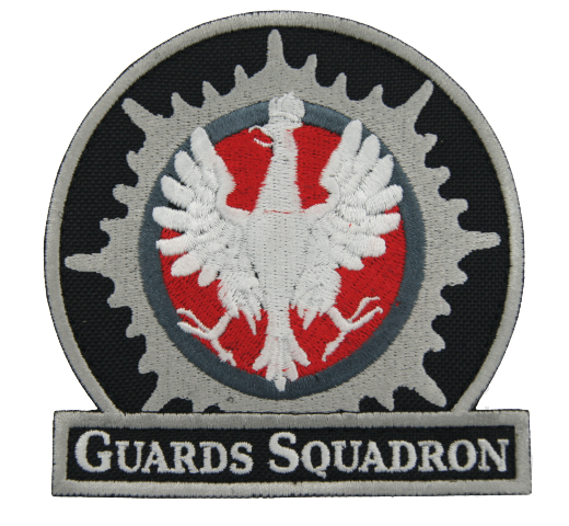 Emblemat "Guards Squadron" - z rzepem