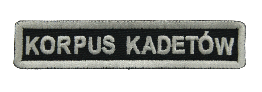 Emblemat "KORPUS KADETÓW" - z rzepem