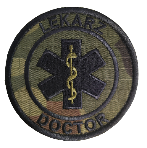 Emblemat Lekarz Doctor - polowy