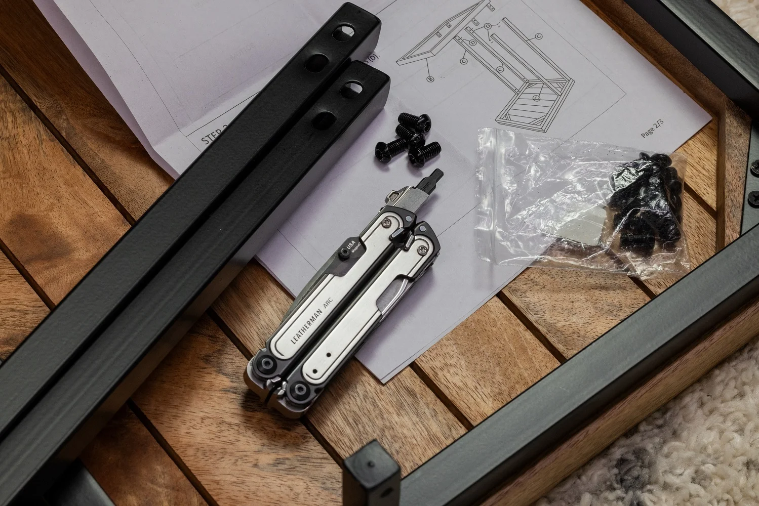 Multitool Leatherman ARC Black-Silver - 20 narzędzi (833076) - widok 8