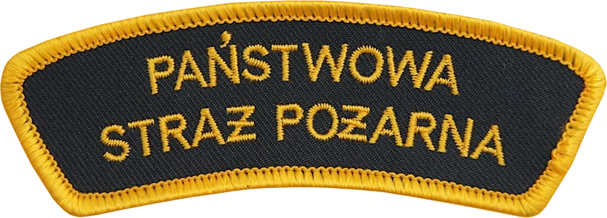 Emblemat naramienny PSP, łuczek SORTMUND