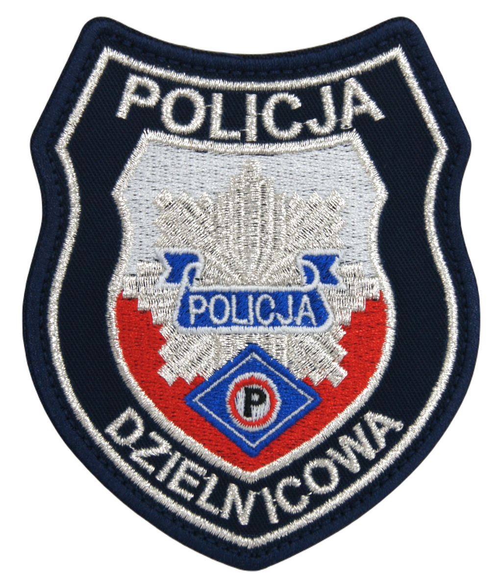 Emblemat Policji - Dzielnicowa SORTMUND