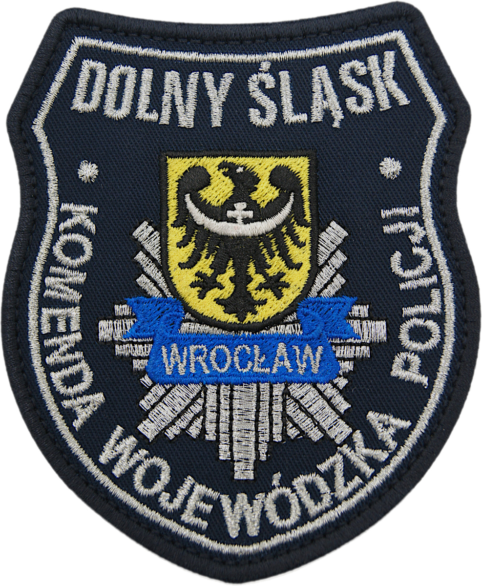 Emblemat Policji - Komenda Wojewódzka Policji Dolny Śląsk SORTMUND