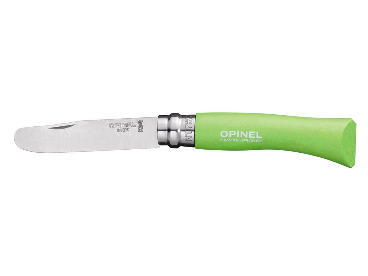 Scyzoryk Opinel Tradition N6, czubek zaokraglony, jabłkowy