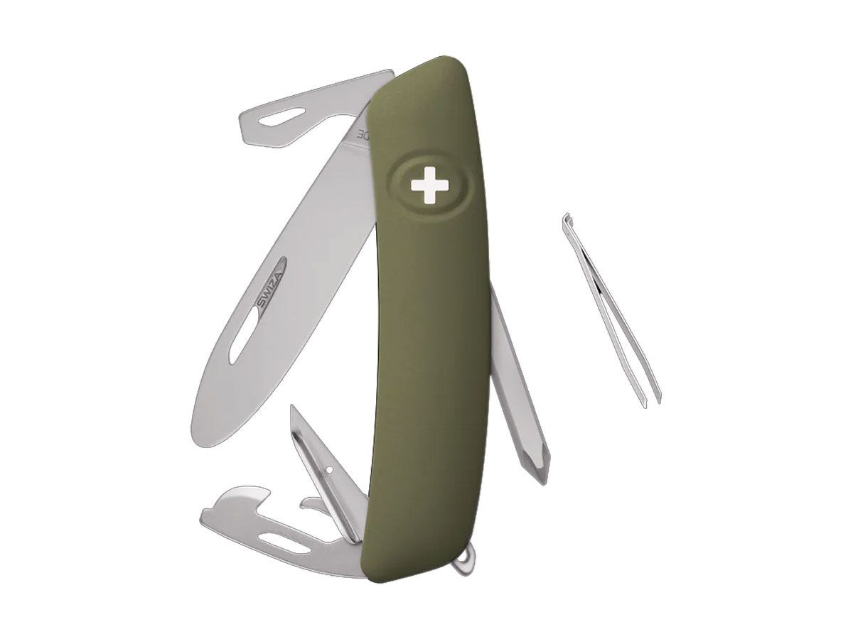 Swiza J04R AM Junior Olive (KNR.0047.1050) Scyzoryk