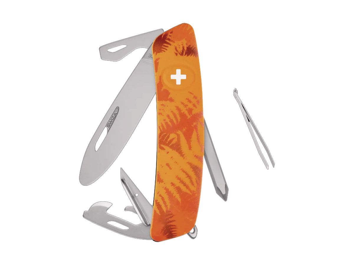 Swiza J04R AM Junior Orange Fern (KNR.0047.2060) Scyzoryk