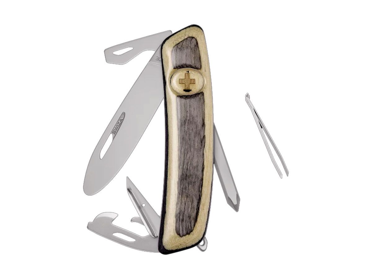 Swiza J04R AM Junior Laminate White (KNR.0047.6520) Scyzoryk