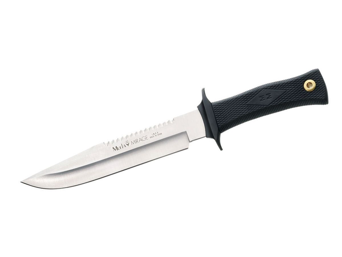 Nóż stały Muela MIRAGE, wykończenie satynowe BLADE, dł. ostrza 23 cm