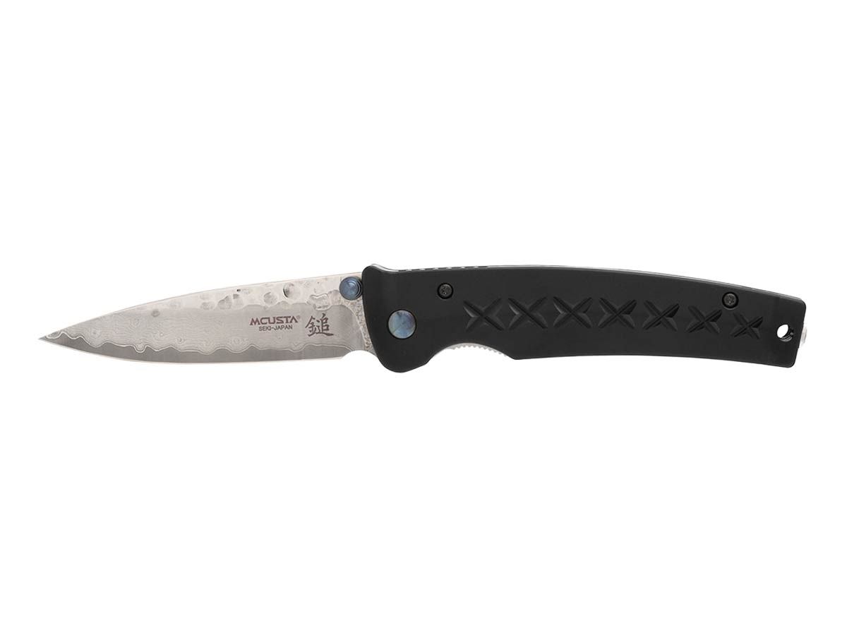 Mcusta Fusion Black Aluminium/Damascus MC-161D Nóż składany 19,35 cm