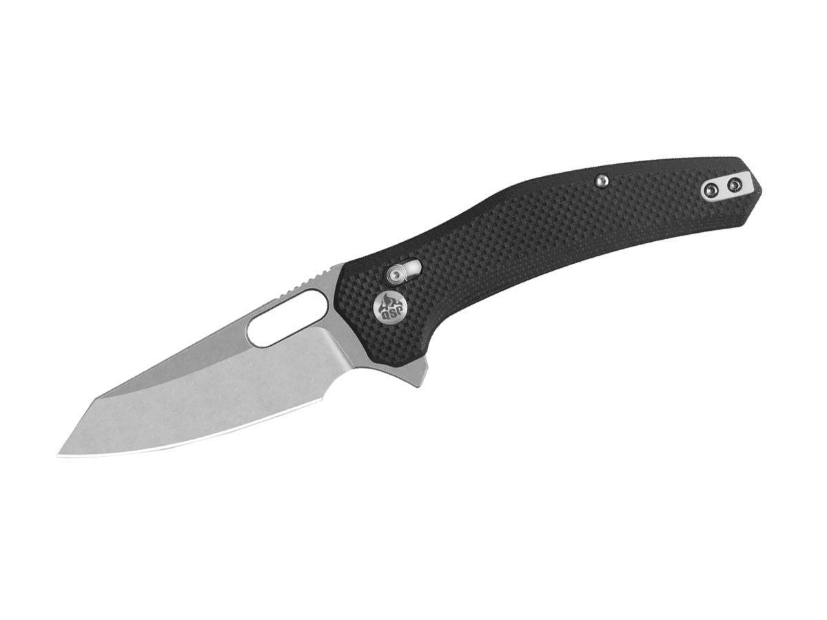QSP Emu G-10 Stw QS164-C1 Black Coarse Nóż składany 19,6 cm QSP KNIFE
