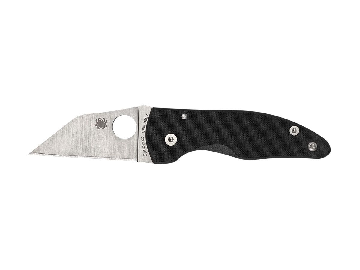 Spyderco Microjimbo Carbon Fiber S90V Plain C264CFP Nóż składany 15,8 cm