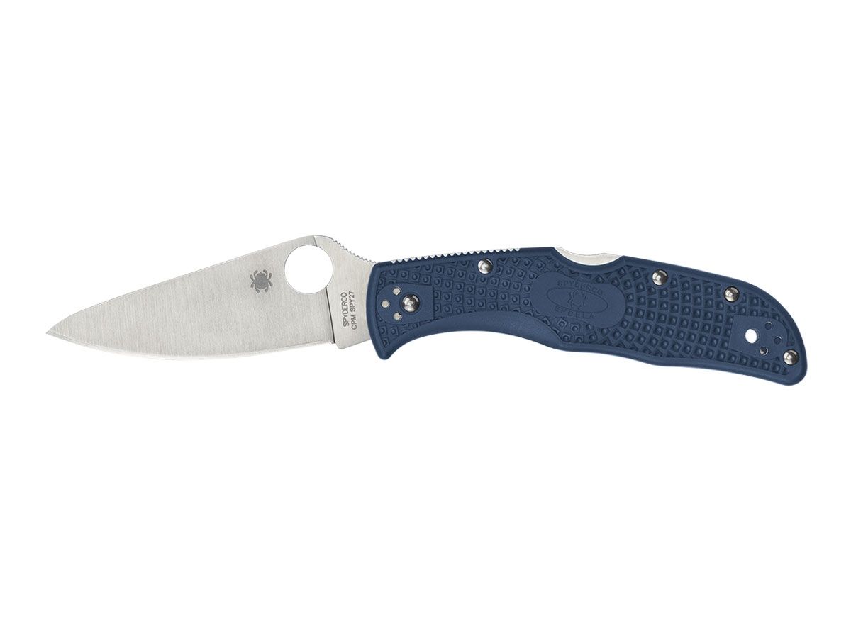 Spyderco Endela FRN Cobalt Blue SPY27 Plain C243PCBL Nóż składany 20,6 cm