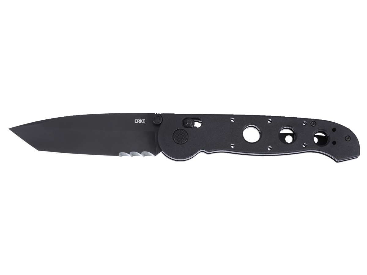 CRKT M16-X Crossbar Lock Black M16-14XK Veff Serrations Nóż składany